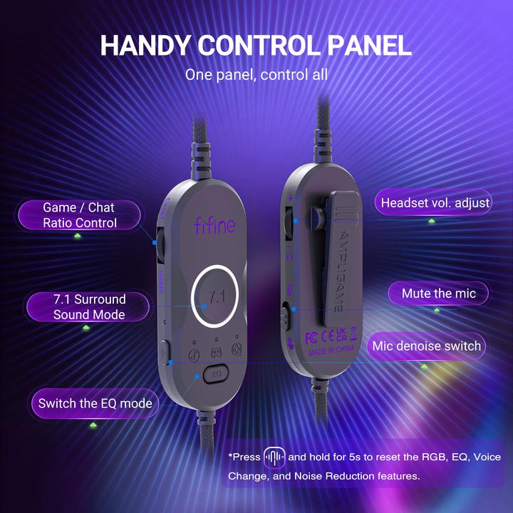 Immagine prodotto Fifine H13 Gaming Headset (Cablato)