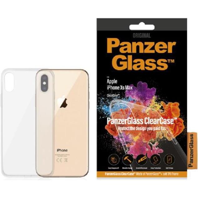 PanzerGlass ClearCase (Apple iPhone XS Max), Smartphone Hülle, Transparent
