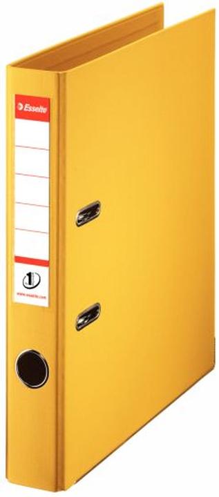 Actual product image Esselte Binder No.1, A4 / 50 mm, standard, yellow (A4, 50 mm, 10 pcs.)