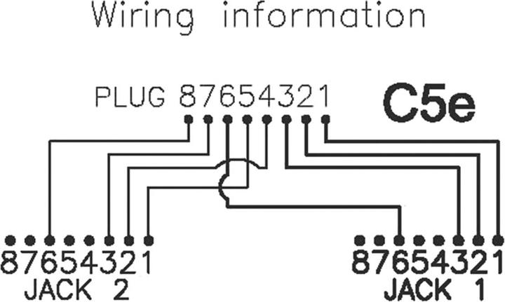 Actual product image Value RJ45 T-adapter (RJ45, RJ45 (2x))