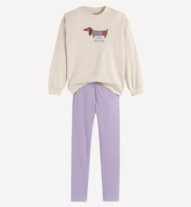 Produktbild La Redoute Collections Molton-Pyjama (128)