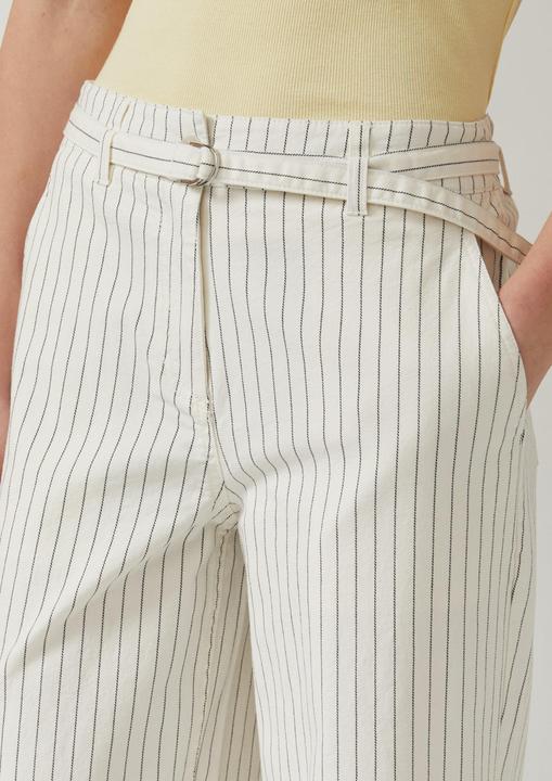 Produktbild s.Oliver Wide-Leg-Hose mit Stoffgürtel (36)