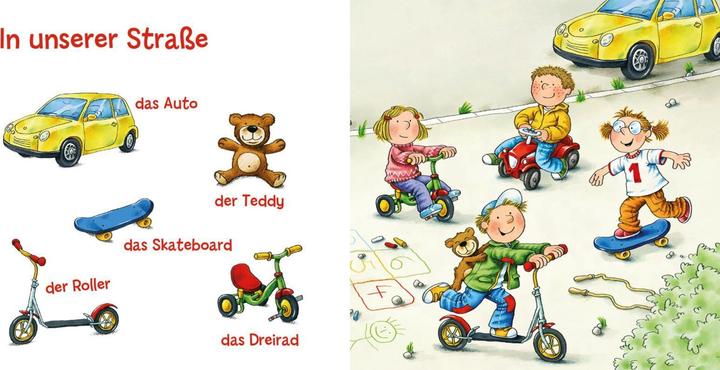 Actual product image Buggy-Bücher: Mein Buggy-Bildwörterbuch: Unterwegs (German, Lucia Fisher, 2019)
