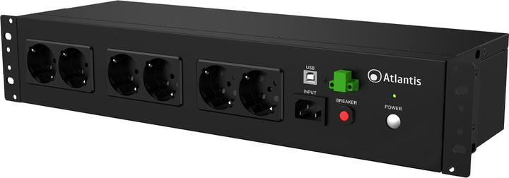 Actual product image A03-PDU1000-RC Rack Off Line Ups 800va (480 VA, 480 W, Line-interactive UPS)