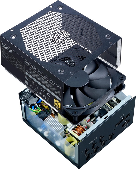 Actual product image Cooler Master Power supply unit V V2 Modular (550 W)