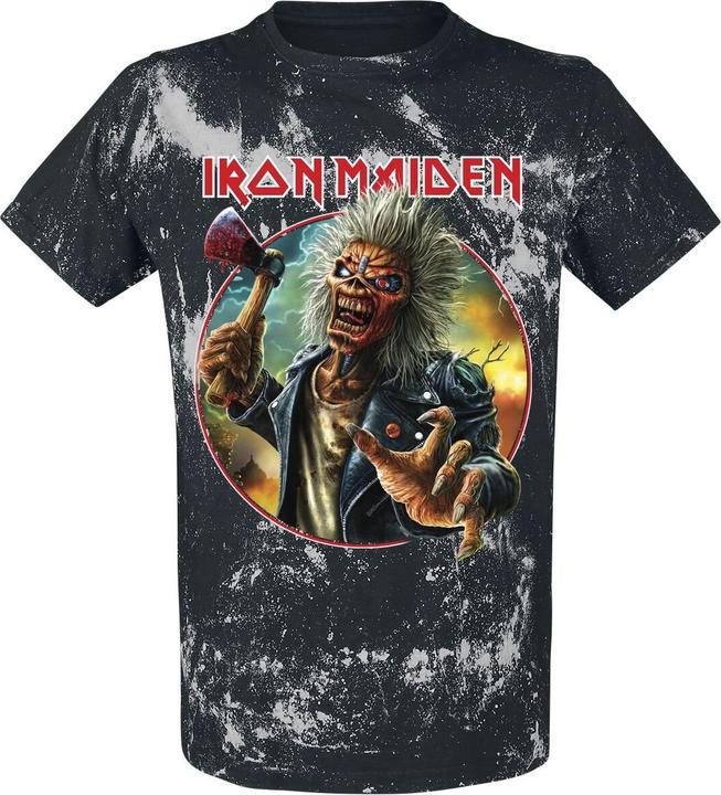 Produktbild Iron Maiden Axe Eddie Blacksplattered (M)