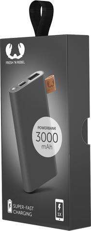 Produktbild Fresh'N Rebel Powerbank (3000 mAh, 11.10 Wh)