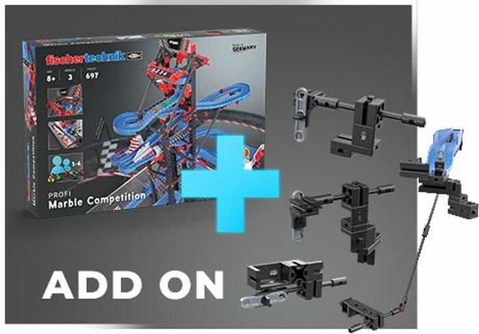 Actual product image Fischertechnik ADD On Marble Competition Battle