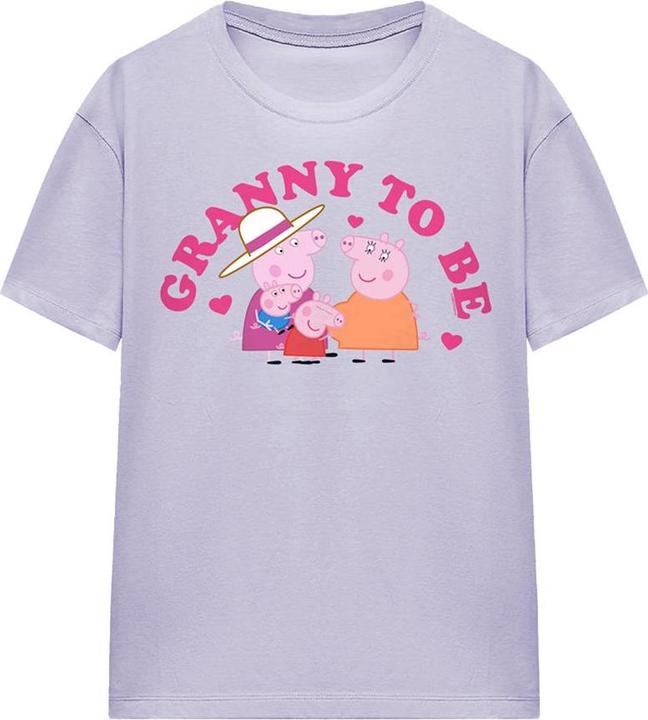 Peppa Pig Granny To Be Maglietta Nonna Pig Adulto Unisex