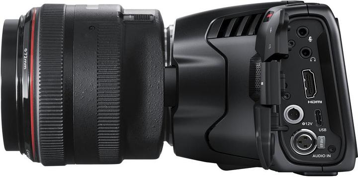 Image du produit Blackmagic Caméra de cinéma de poche 6K (21.20 Mpx, 50p)