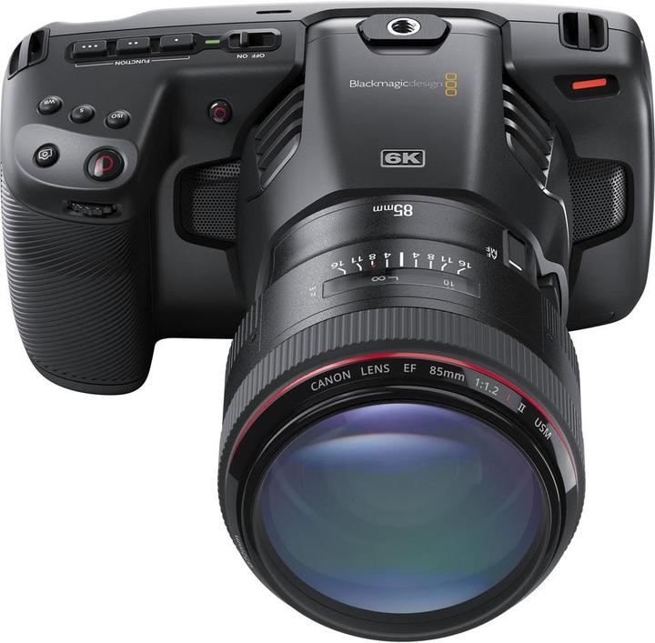Image du produit Blackmagic Caméra de cinéma de poche 6K (21.20 Mpx, 50p)