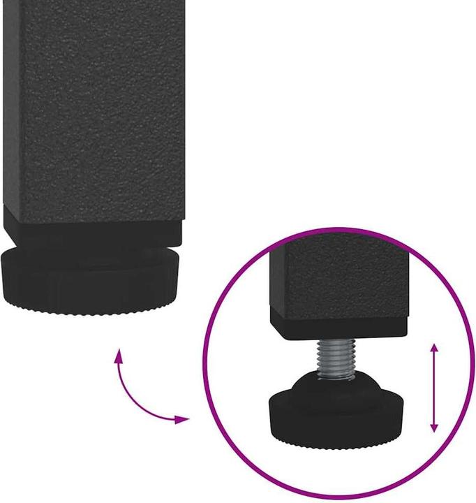 Image du produit vidaXL Küchenaufbewahrung (50 x 50 x 92 cm)