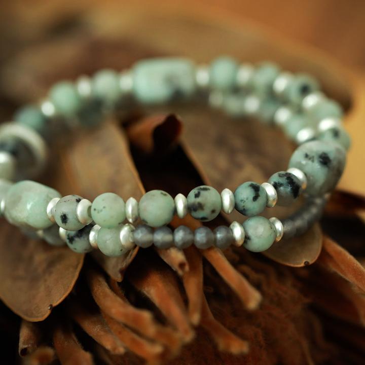 Immagine prodotto Andreani Armband aus echtem Kiwi Jaspis
