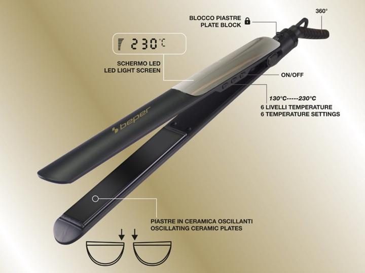 Produktbild Beper Haarglätter Ceramic Pro Style P301pis200