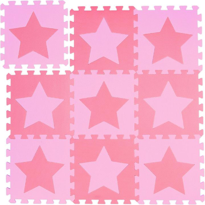 Image du produit Relaxdays Tapis-de-jeu Étoiles (32 x 32 x 1 cm)