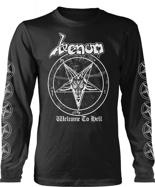 Produktbild Venom Welcome To Hell White (Longsleeve) (M)
