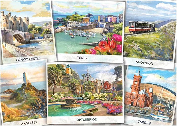 Produktbild Jumbo Welcome to Wales - 1000 Teile NEU (1000 Teile)