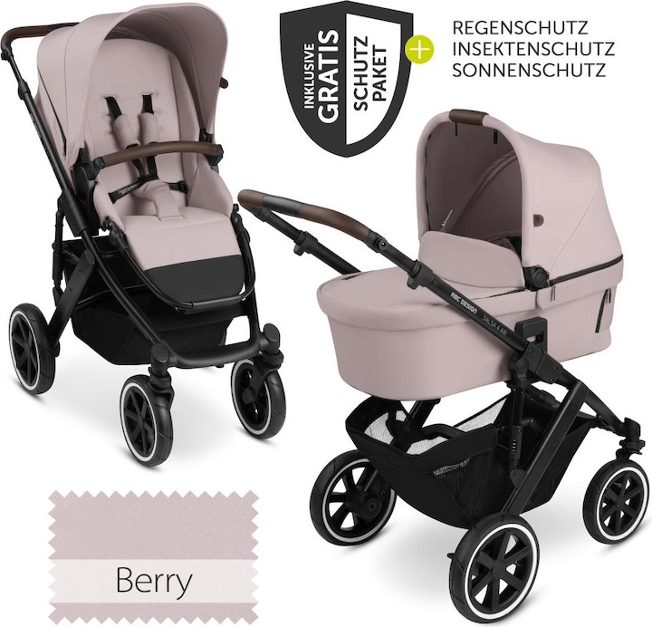 ABC Design Kombikinderwagen Kombi-Kinderwagen Salsa 4 Air - inkl. Babywanne &