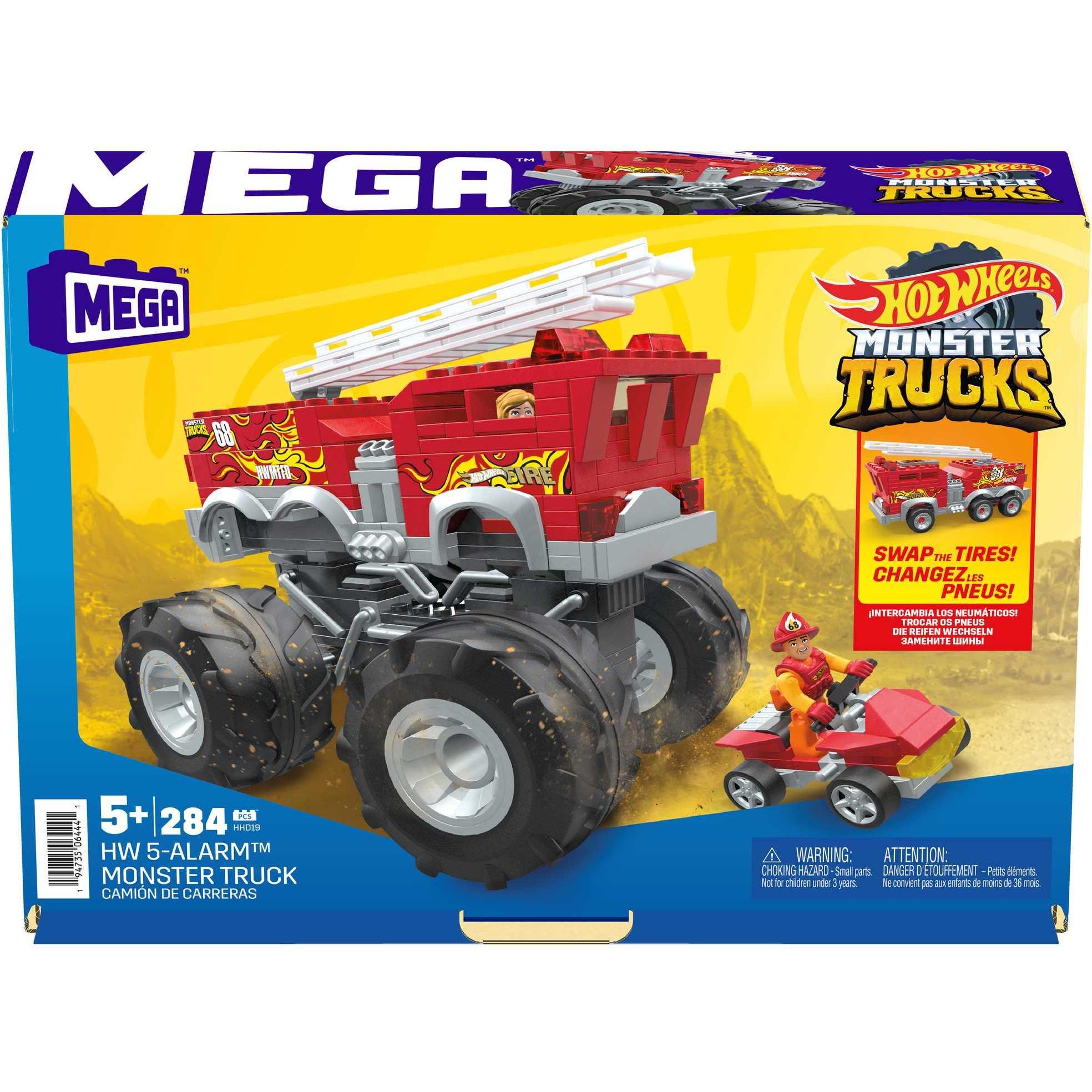 Thumbnail - Mega Construx Construx 5 Alarm Monster Truck & ATV