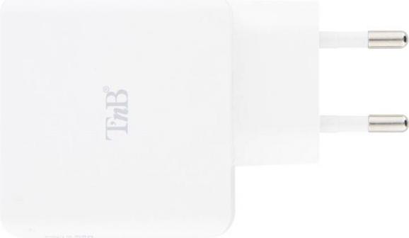 Produktbild T'nB TNB 4.8A Mains 2 USB Charger White (2 Ports)