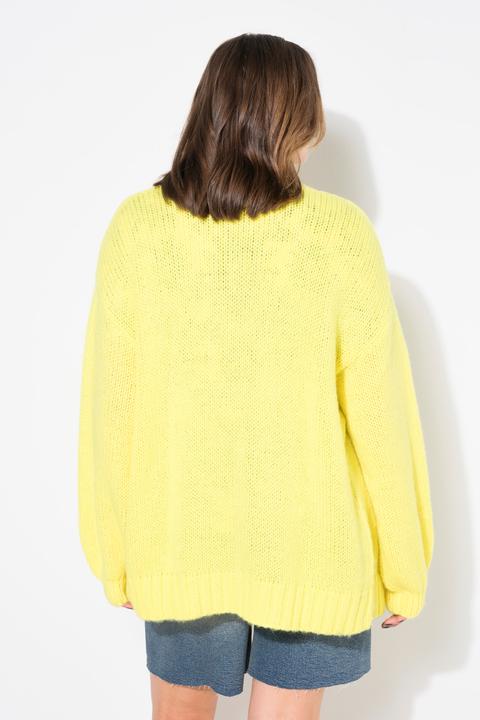 Image du produit Studio Untold Cardigan oversize, maille confortable, coupe ouverte (58)