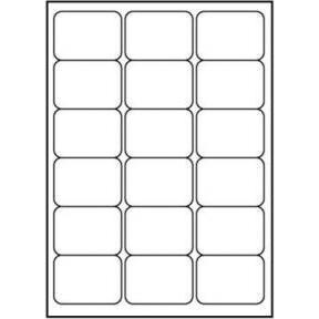 Logo, Etichette, Etykiety A4, Białe (32219)