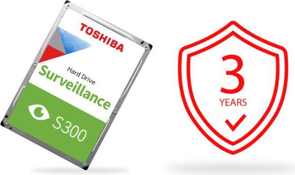 Produktbild Toshiba S300 Surveillance (4 TB, 3.5", SMR)