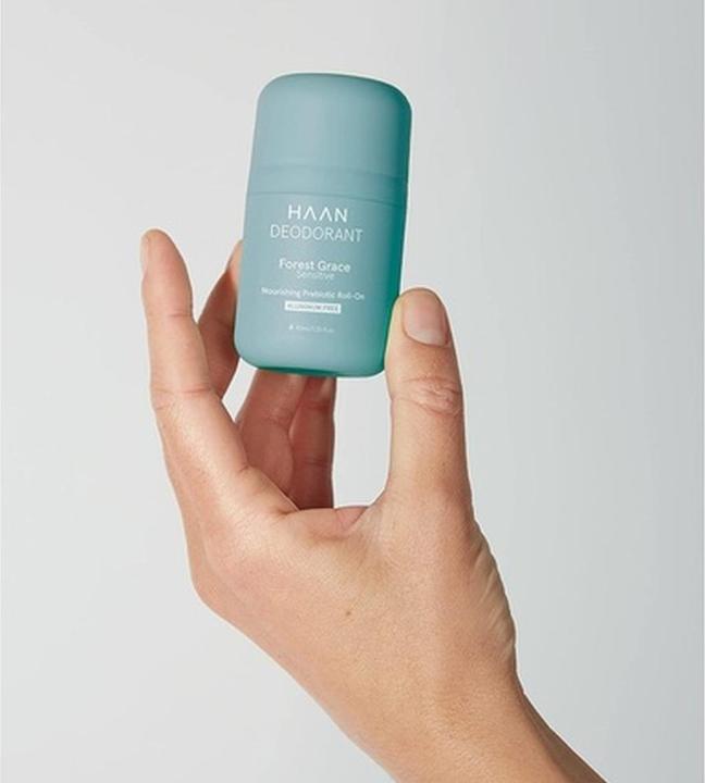 Produktbild Haan Scent Forest Grace Aluminiumfreies Deodorant für empfindliche Haut 40ml - Vegan und nachfüllbar (Roll-on, 40 ml)