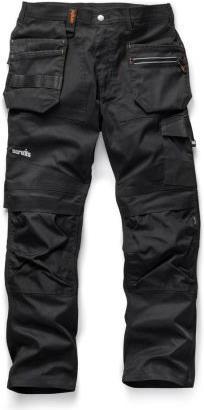 Scruffs Trade Flex Trouser Black 36S (36)