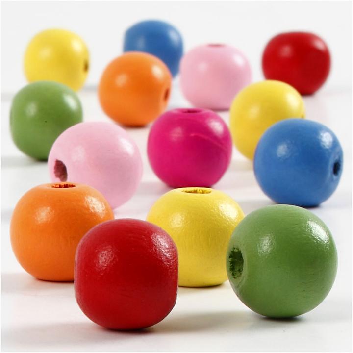 Actual product image Creativ Company Wooden Beads Mix