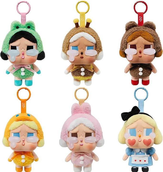 Actual product image Pop Mart Plüsch-Anhänger Labubu Crybaby Crying Again Blind Box