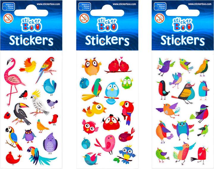 Immagine prodotto Sticker Boo Foglio di adesivi Uccelli