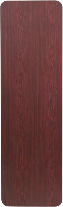 Produktbild Flash Furniture Tavolo da Formazione Pieghevole in Laminato Melaminico Mogano