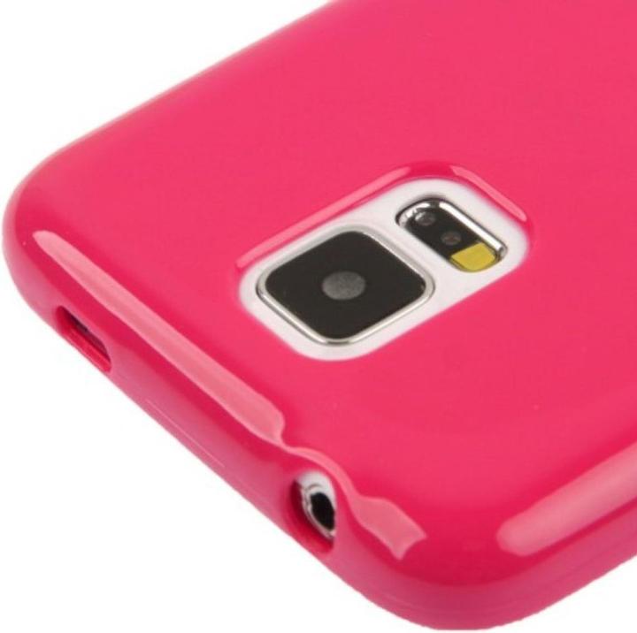 Produktbild König Design Schutzhülle TPU Case für Handy Samsung Galaxy S5 / S5 Neo Rot (Samsung Galaxy S5, Samsung Galaxy S5 Neo)