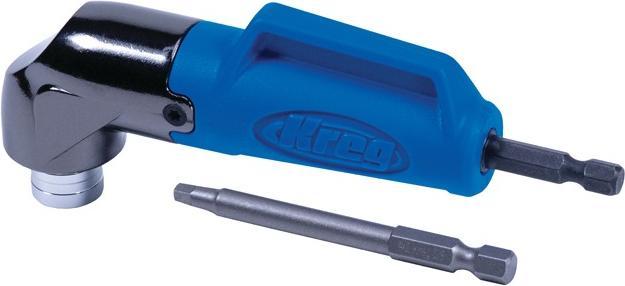 Kreg KDRV-90DG 90° Pocket Hole Driver Angle Drill Attachment blue