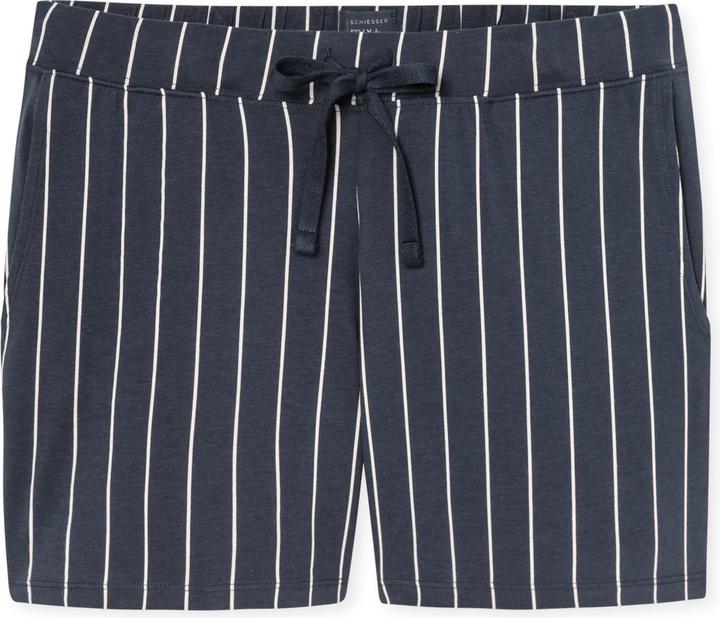 dunkelblau gestreift