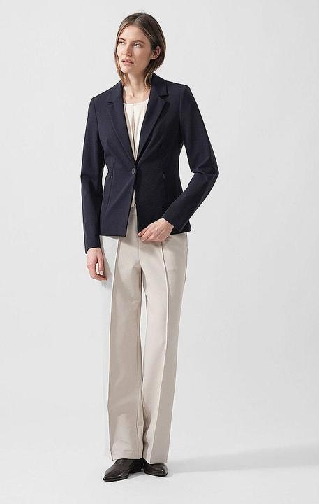 Produktbild Comma Bluse Feminine Kurzarmbluse mit Raglanärmeln und Raffung am Ausschnitt (46)