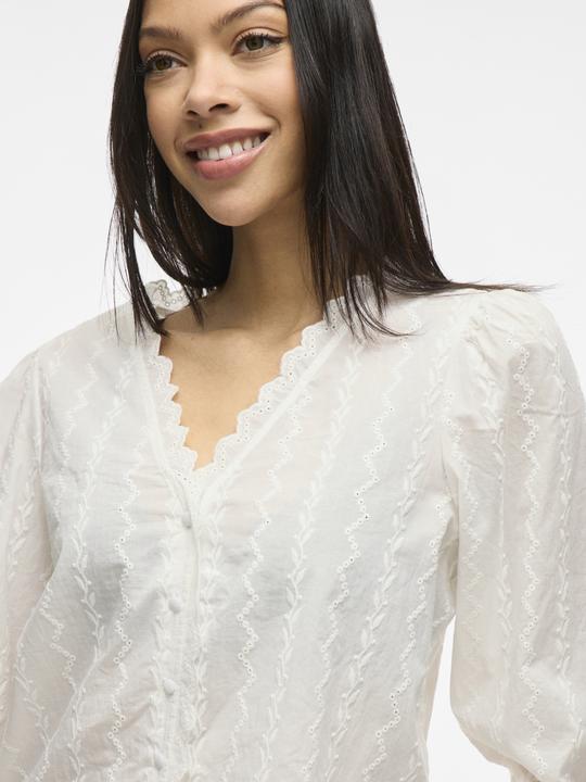 Produktbild Vila VISONJA Baumwoll Langarmhemd (40)