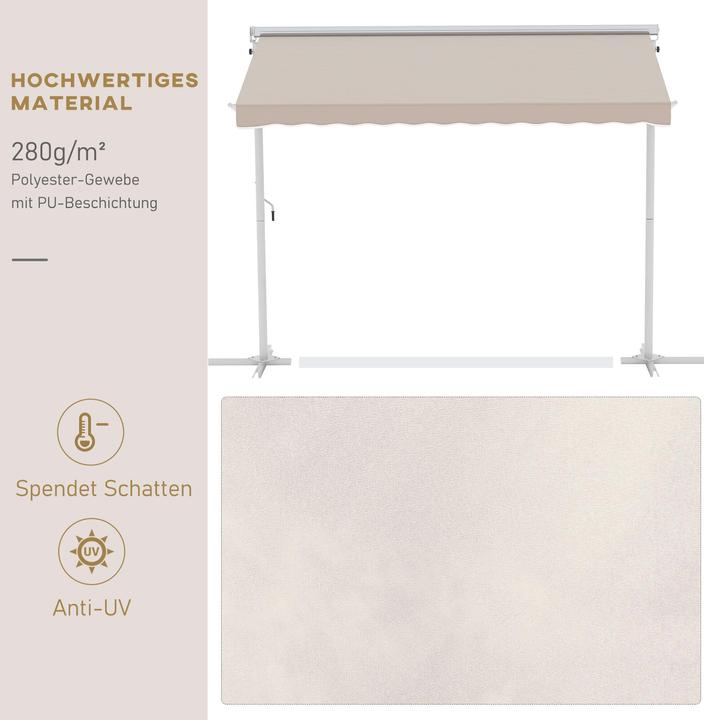 Immagine prodotto Outsunny Tenda da sole (2.94 m)