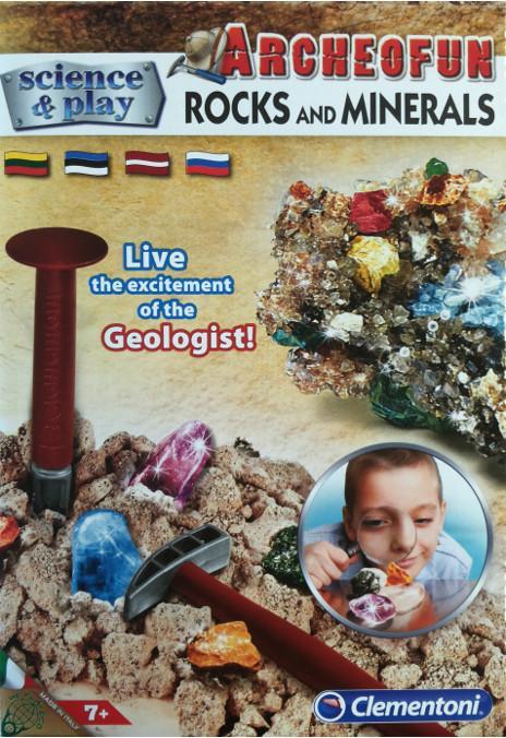 Immagine prodotto Clementoni pietre e minerali da scavo, 60431