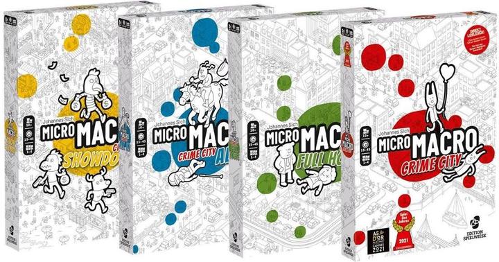 Actual product image Edition Spielwiese MicroMacro: Crime City 4 Showdown (German, 1 - 4 Players)