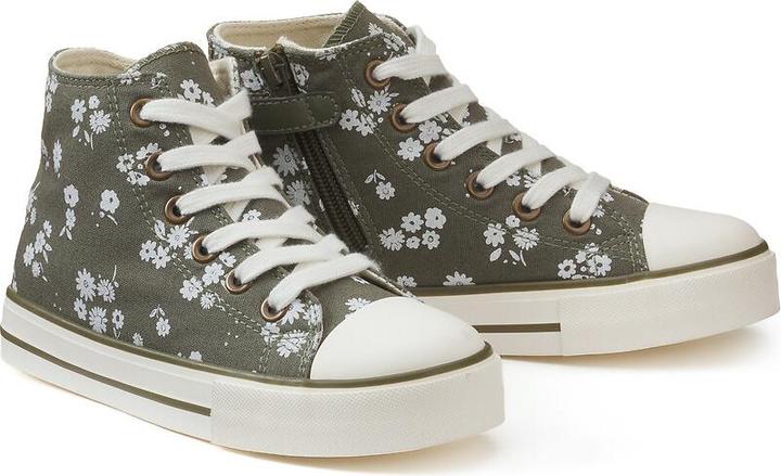 Produktbild La Redoute Collections Hohe Sneakers mit Blumenmuster (26)