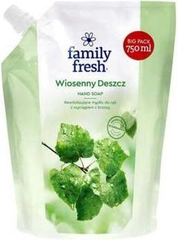 NoName FAMILY FRESH Mydło zapas 750ml Wiosenny deszcz (Flüssigseife, 750 ml)
