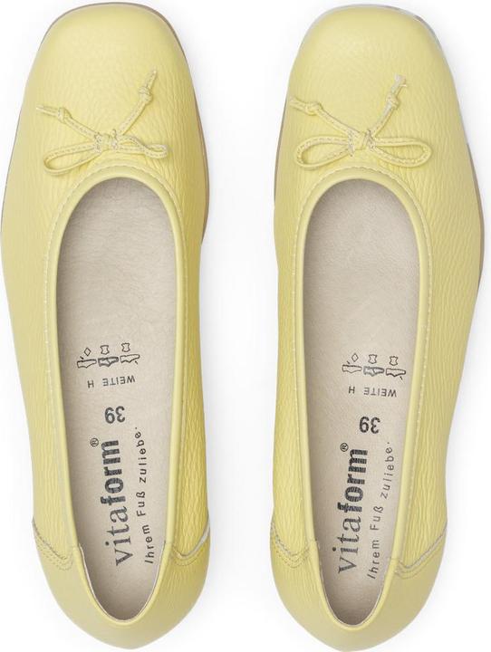 Actual product image Vitaform ® Ballerinas Damen I Slip Ons Sommer-Schuhe I Brautschuhe flach I 100% exklusives (38)