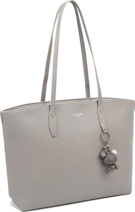 Produktbild David Jones **Damen Schultertasche - Modell Silvana Chic - Vegan Pu Leder** - 40.0 X 28.0 X 11.0 Cm
