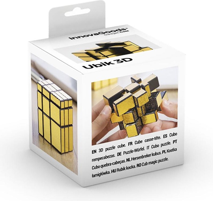 Immagine prodotto InnovaGoods Puzzle rotante a forma di cubo magico Ubik 3D