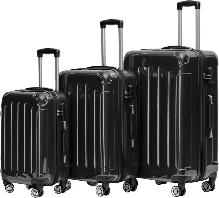Actual product image Beibye 3-tlg. Hartschalenkoffer-Set