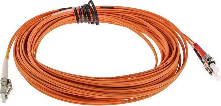 Actual product image RS PRO Patch cable 62.5/125 LC-ST DX10 (CAT6, 10 m)