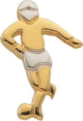 Image du produit Muau Stud earrings bicolor yellow/white gold 750, 12x8mm (Or blanc, Or jaune 750/18K)