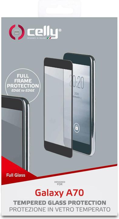 Image du produit Celly Protection d'écran en verre trempé pour Samsung Galaxy A70 (1 pcs, Samsung Galaxy A70)